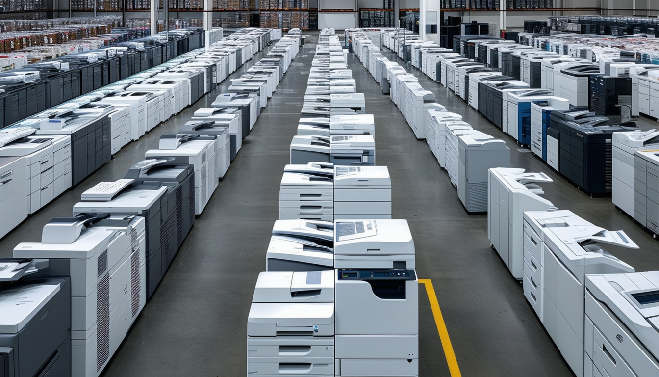 Office Equipment Supplier Copiers  MFD printers